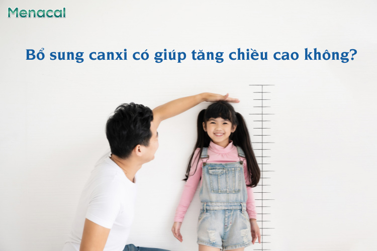 Canxi giúp tăng chiều cao nếu biết cách bổ sung đúng cách