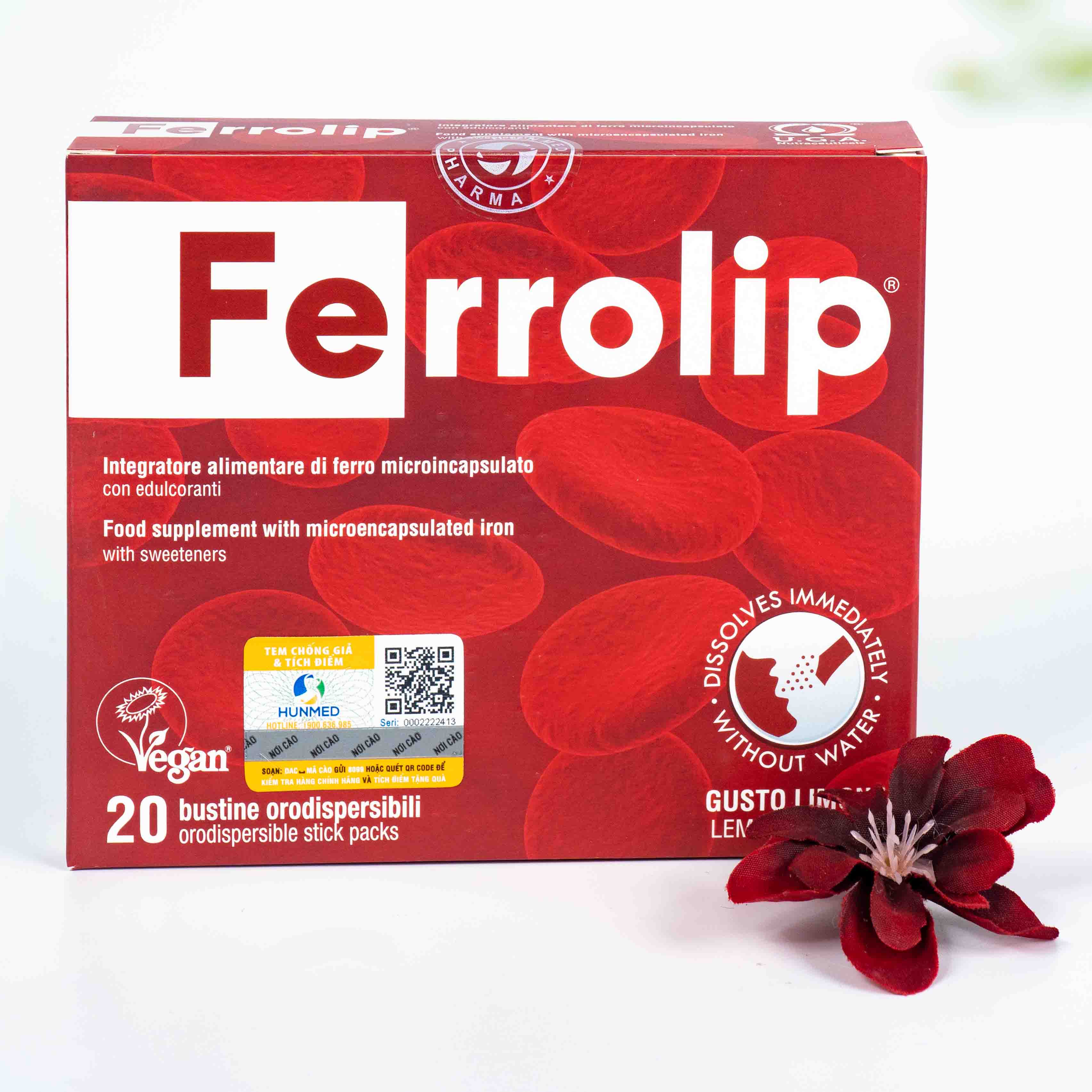 FERROLIP – SẮT SINH HỌC CHO BÀ BẦU VÀ NGƯỜI THIẾU MÁU