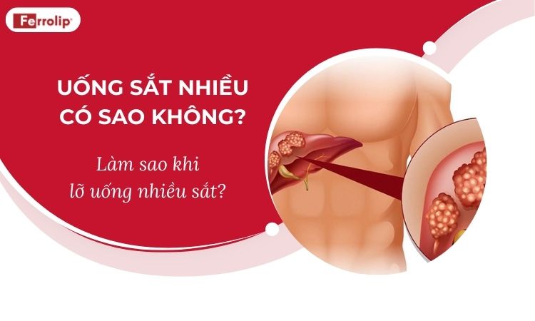 Uống sắt nhiều có sao không? Làm sao khi lỡ uống nhiều sắt?