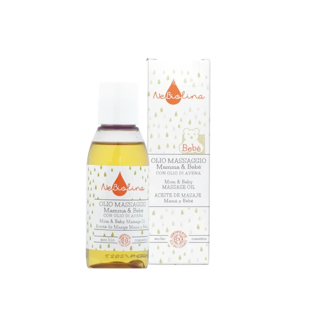 Dầu Massage Cho Mẹ và Bé NeBiolina 100 mL