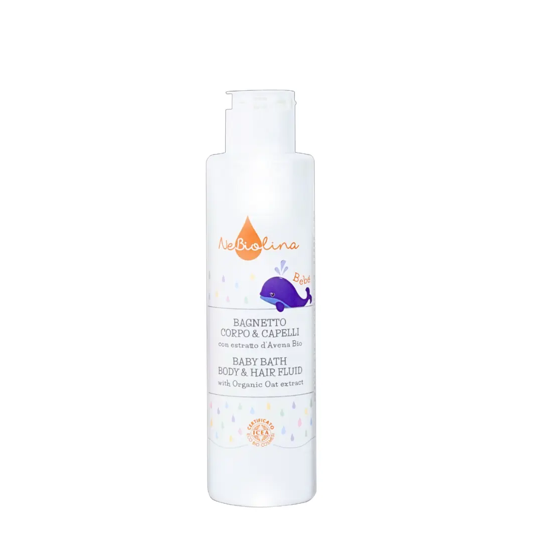Gel Tắm Gội toàn thân cho bé NeBiolina 200 mL