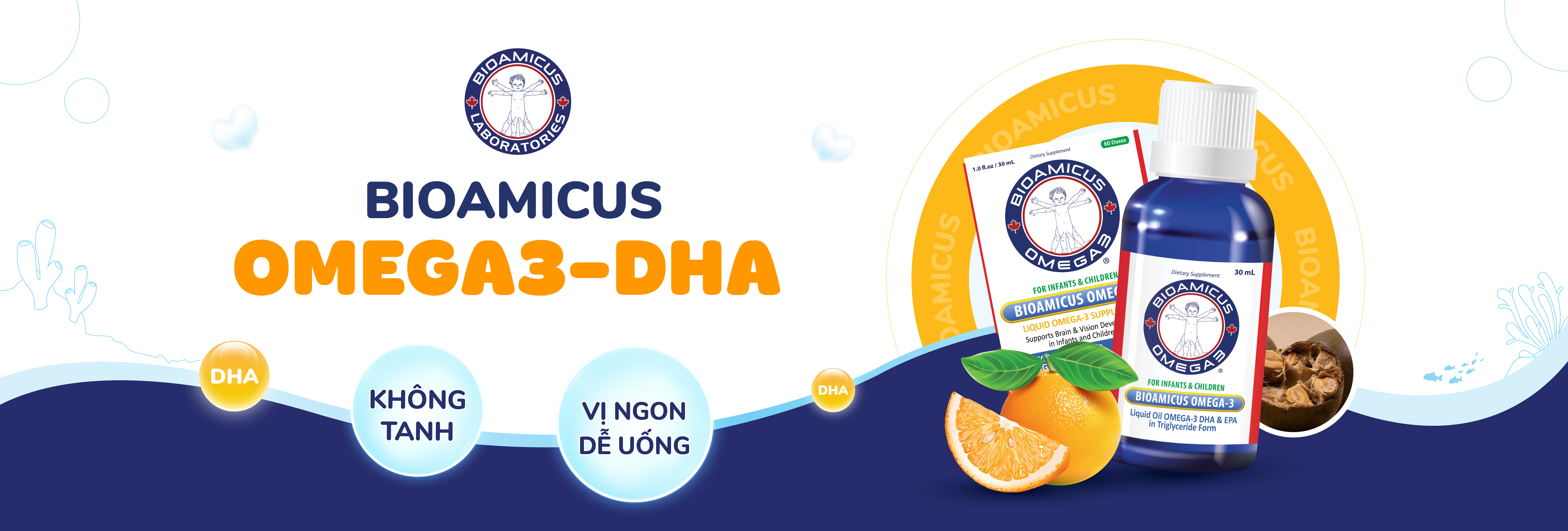 banner dha bioamicus omega-3 không tanh