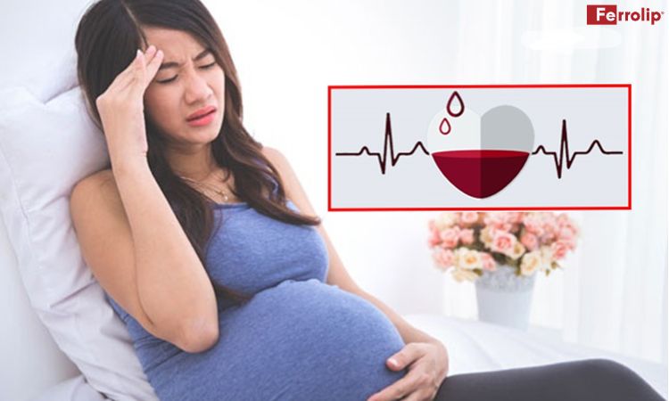 thiếu m&aacute;u trong 3 th&aacute;ng cuối