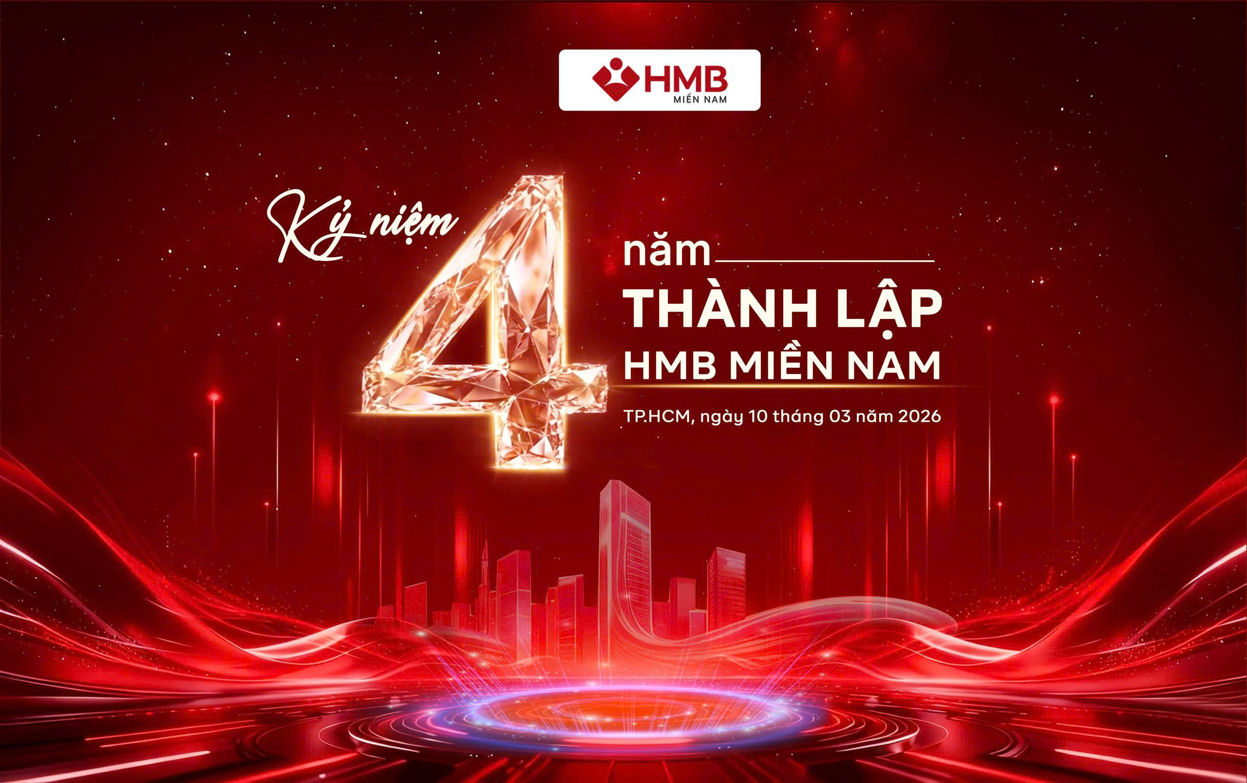 CHÚC MỪNG KỶ NIỆM 4 NĂM THÀNH LẬP HMB MIỀN NAM