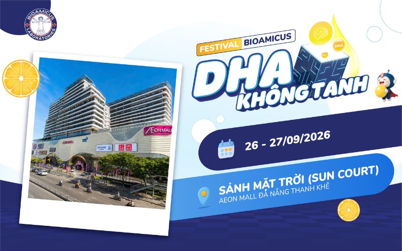 Festival BioAmicus DHA Không Tanh Đà Nẵng 2026