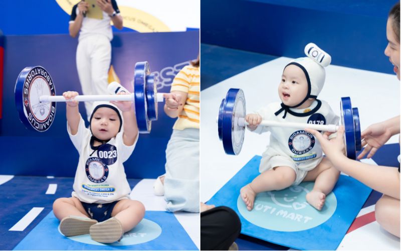 Những biểu cảm ngộ nghĩnh, đ&aacute;ng y&ecirc;u của c&aacute;c &ldquo;lực sĩ nh&iacute;&rdquo; tr&ecirc;n s&agrave;n đầu 