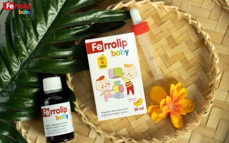 ferrolip baby sắt cho trẻ sơ sinh